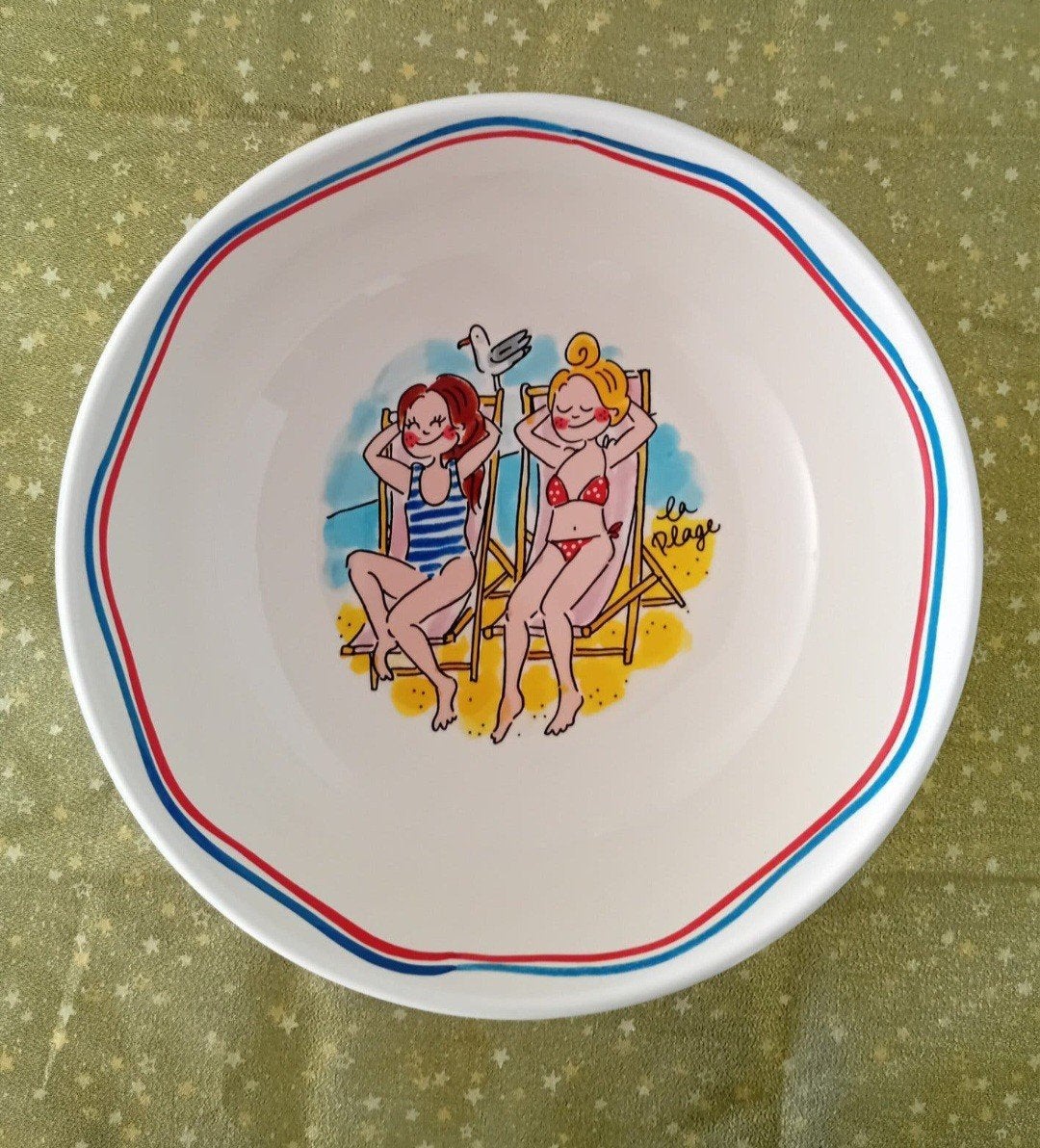 Blond Amsterdam Grote Saladeschaal. Nieuw!, Ophalen, Nieuw, Rond, Porselein of Keramiek