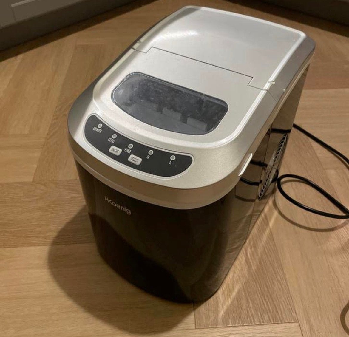 Hkoenig KUBE-KB12 IJsblokjesmachine - Perfect voor de zomer!, Witgoed en Apparatuur, Ophalen, Zo goed als nieuw