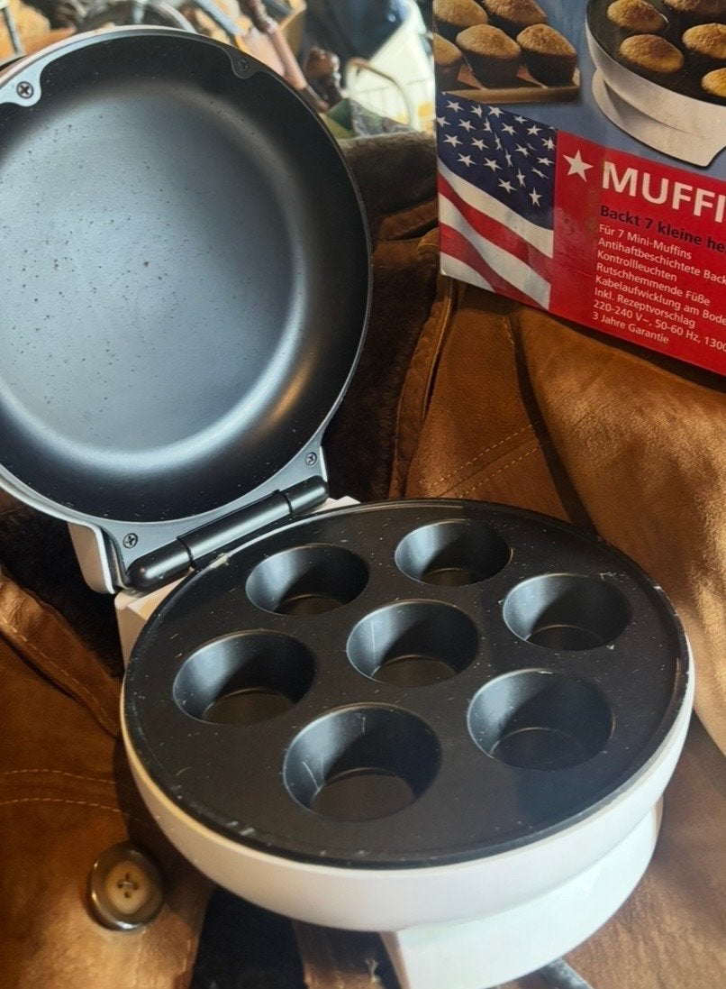 Muffin Maker voor 7 mini-muffins - Zo goed als nieuw, Minder dan 45 cm, Overige merken, Ophalen of Verzenden, Zo goed als nieuw