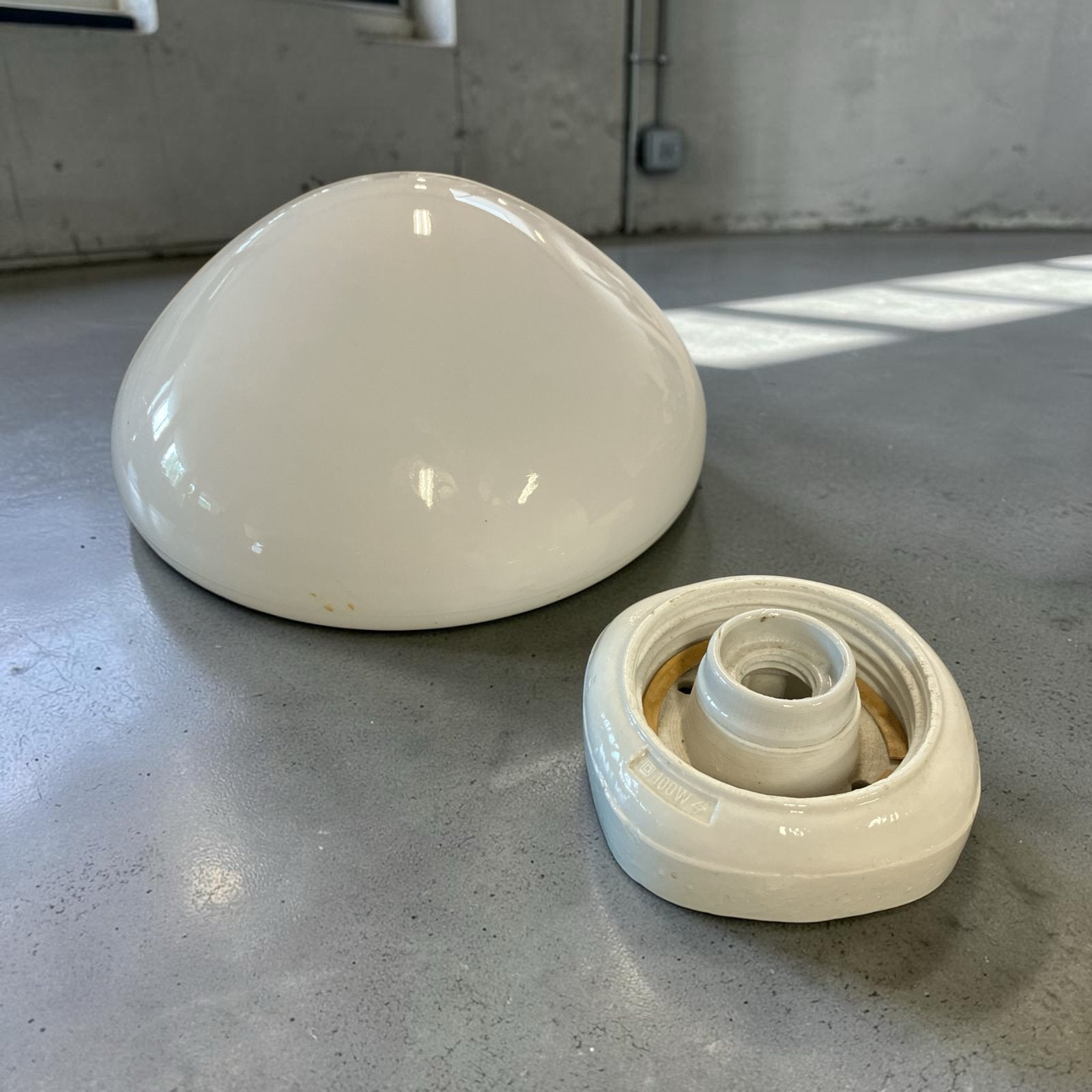 Wilhelm Wagenfeld Bauhaus Plafonnière - 30 cm, Ophalen of Verzenden