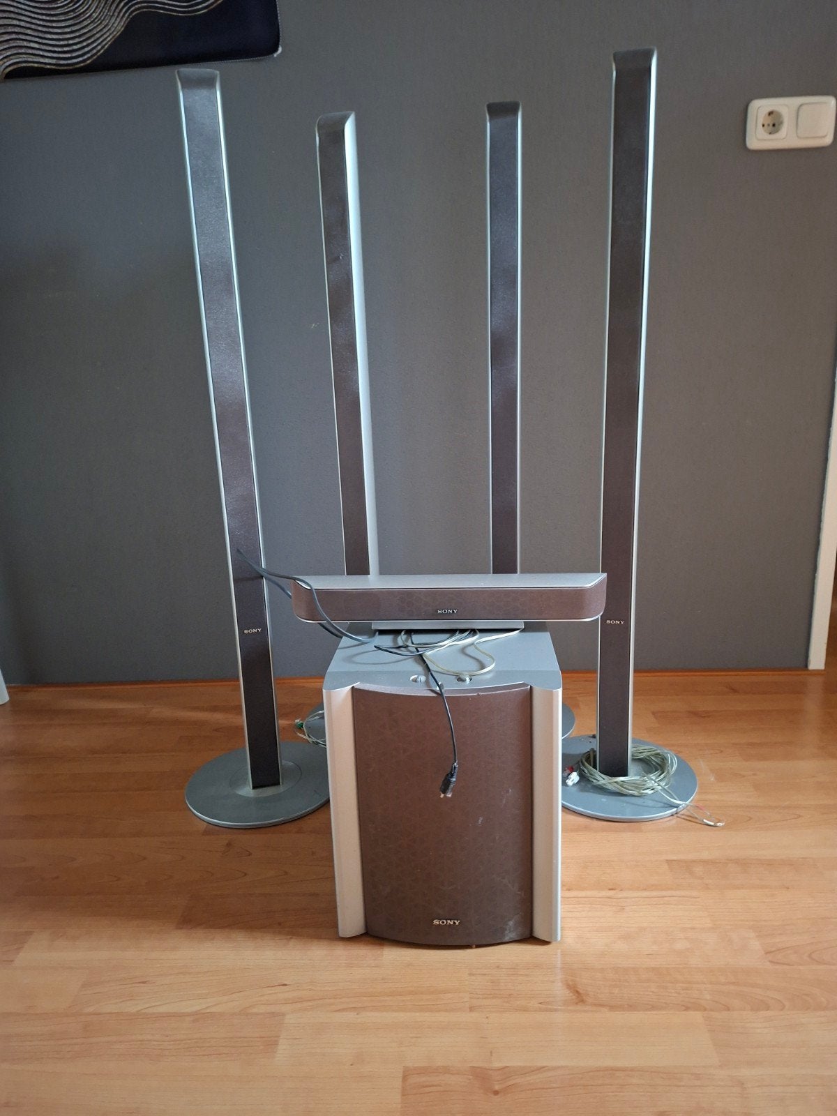 Sony Home Cinema Set 5.1en subwoofer, Gebruikt, 70 watt of meer, Ophalen of Verzenden, 5.1-systeem