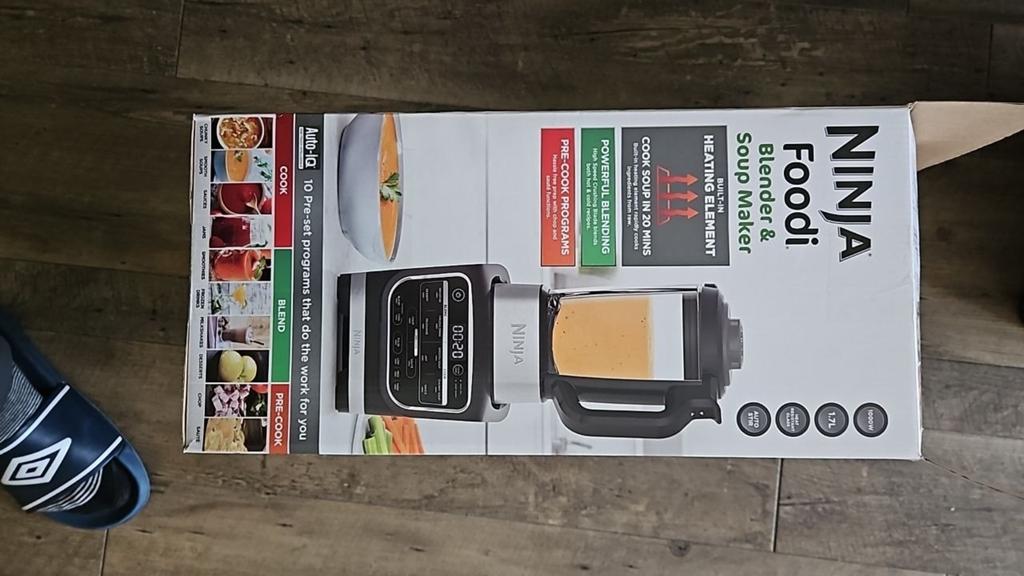 Ninja Foodi 2-in-1 Blender & Soepmaker (minder dan 1 jaar ou, Witgoed en Apparatuur, Keukenmixers, 1 tot 2 liter, Ophalen of Verzenden