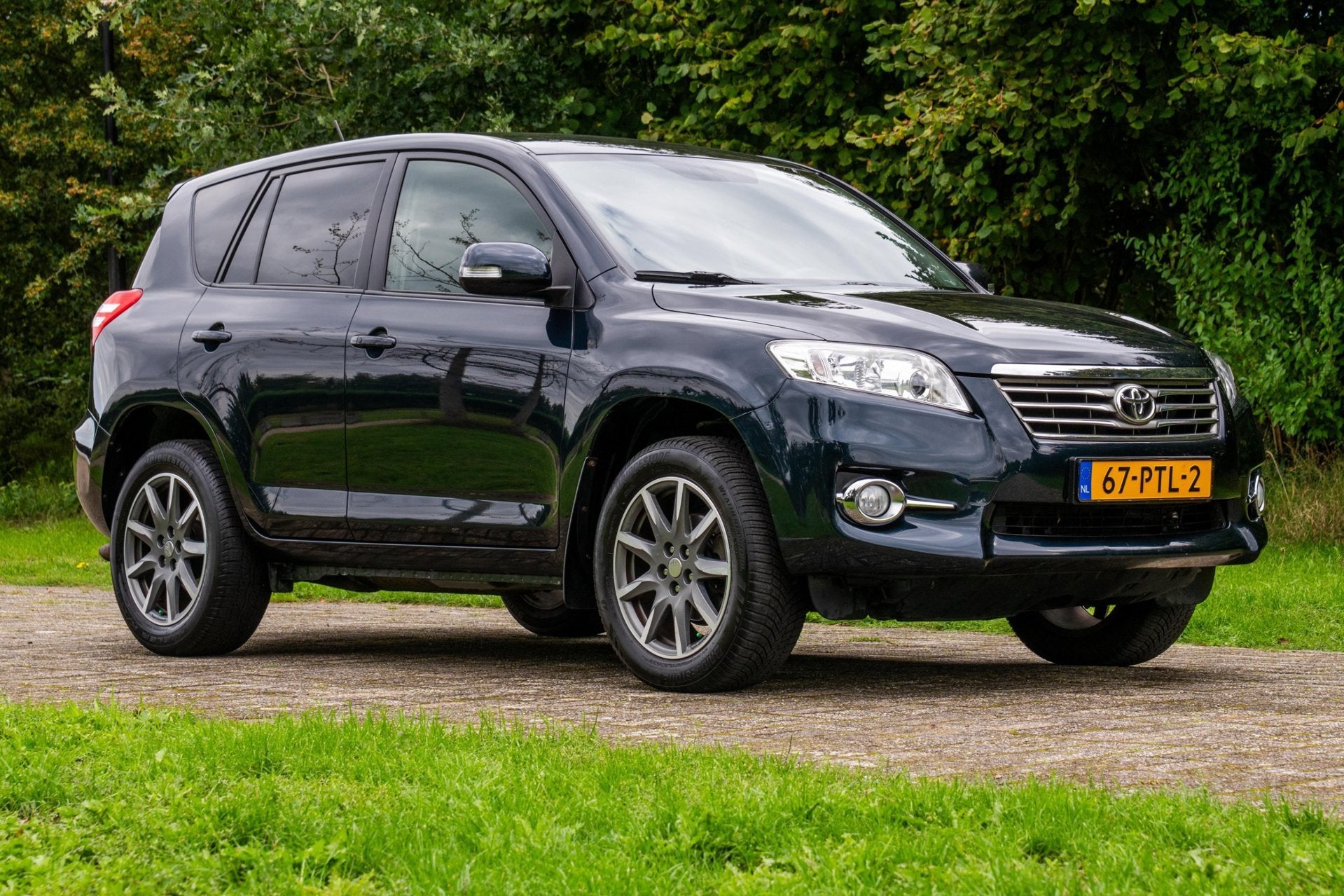 Toyota RAV4 2.0 VVTi Executive Business Automaat 1e Eig. +NA, Auto's, Gebruikt, 4 cilinders, Blauw, Origineel Nederlands