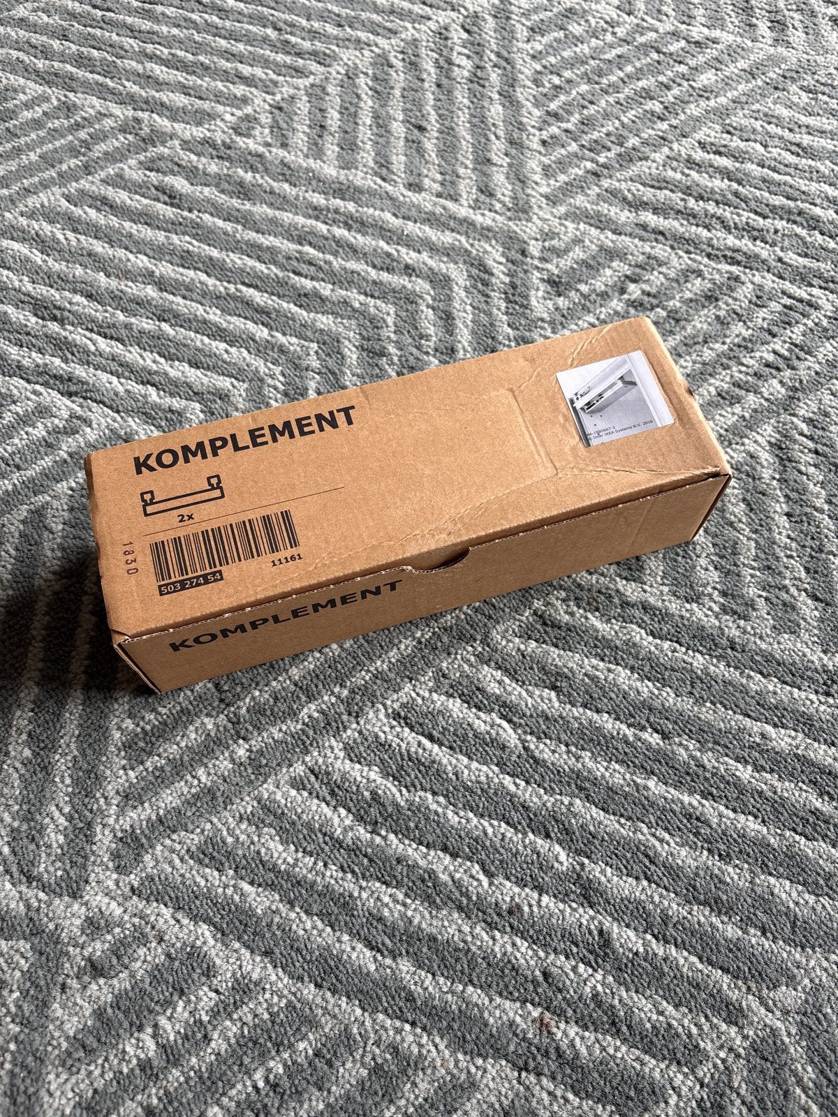 Nieuw IKEA Komplement ladegeleiders (2 stuks), Ophalen of Verzenden, Nieuw