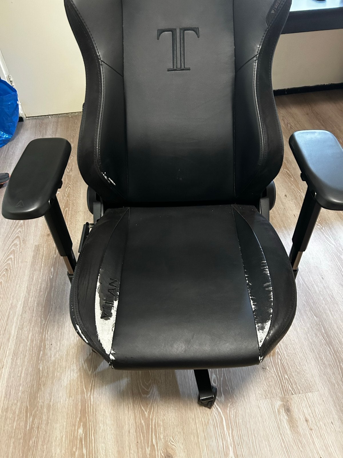 Secretlab Titan 2020 Gaming Bureaustoel - Zwart, Huis en Inrichting, Gebruikt, Zwart, Ophalen of Verzenden, Bureaustoel