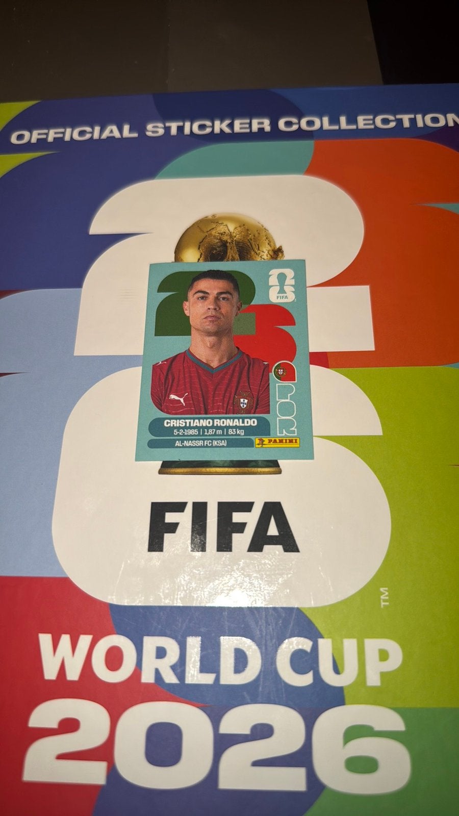 Cristiano Ronaldo (POR 15) - Panini WK 2026, Verzenden, Nieuw