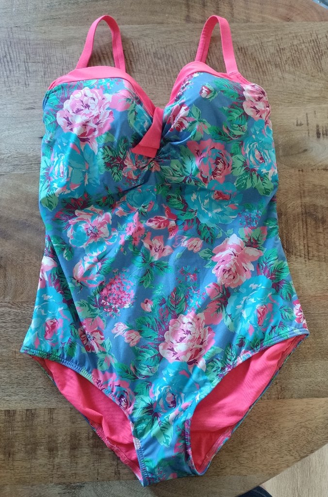 Prima donna badpak 80 E ZGAN blauw roze 80E, Kleding | Dames, Blauw, Badpak, Ophalen of Verzenden, Zo goed als nieuw