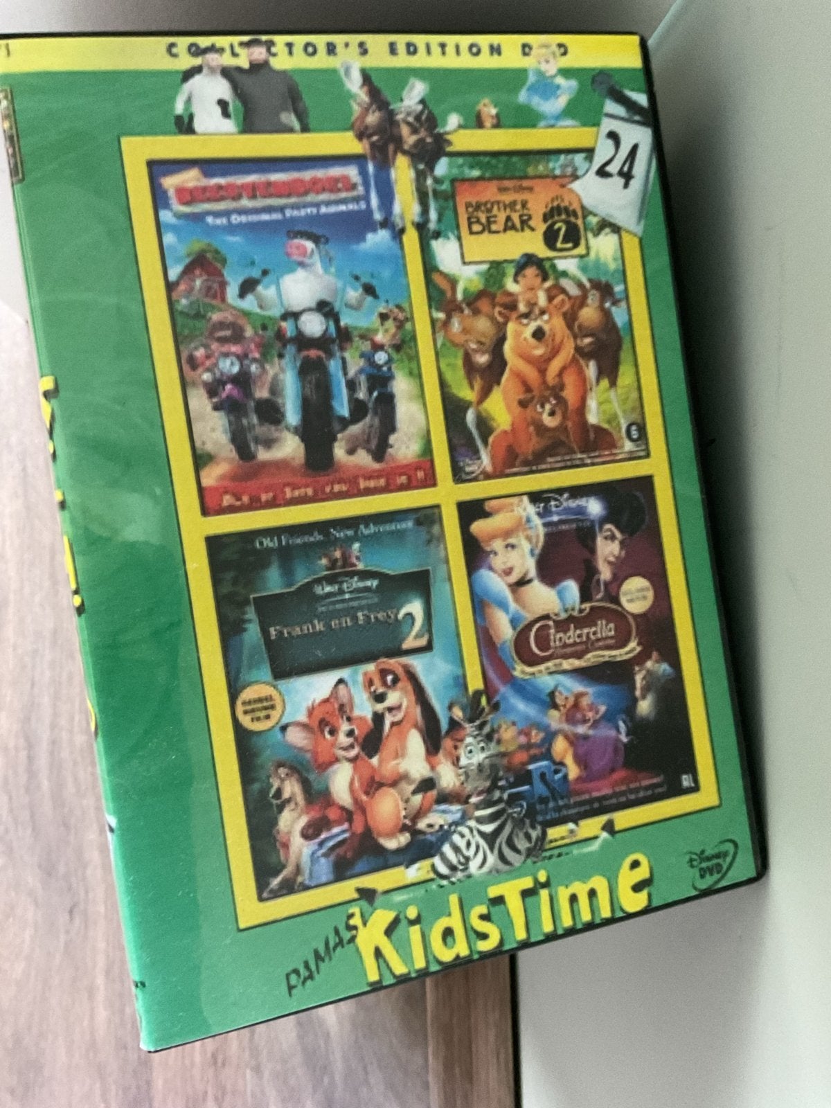 KidsTime DVD Collectie - Diverse Disney Films, Gebruikt, Animatie, Verzamelbox, Alle leeftijden