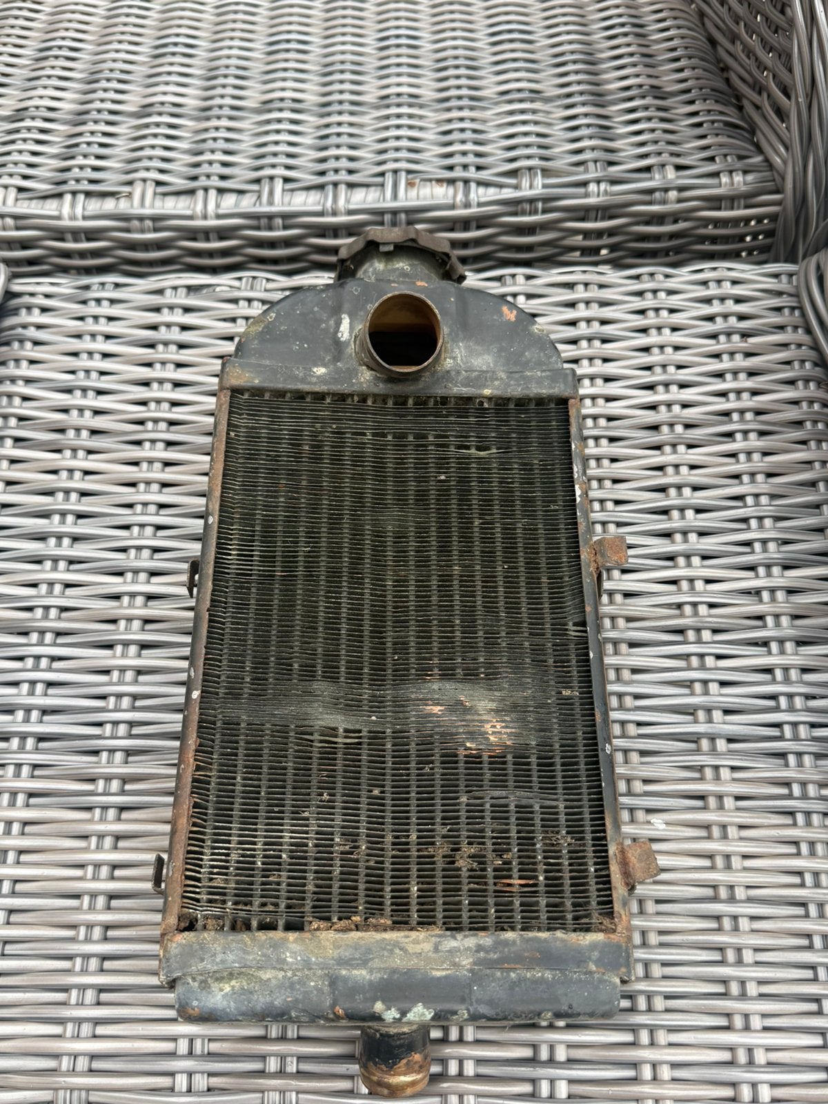 Te koop originele zundapp 521 ks 175 radiator, Ophalen of Verzenden, Gebruikt, Overige typen