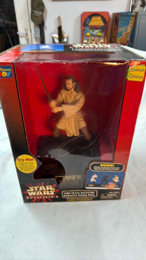 Obi-Wan Kenobi interactive action, Verzamelen, Star Wars, Ophalen of Verzenden, Zo goed als nieuw, Actiefiguurtje