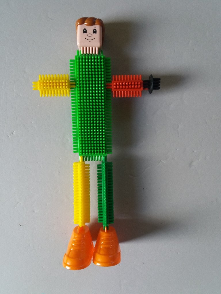 NOPPERT - BOUWSPEELGOED - VOOR CREATIEF BEZIG ZIJN, Kinderen en Baby's, Ophalen of Verzenden, Gebruikt, Knutselen
