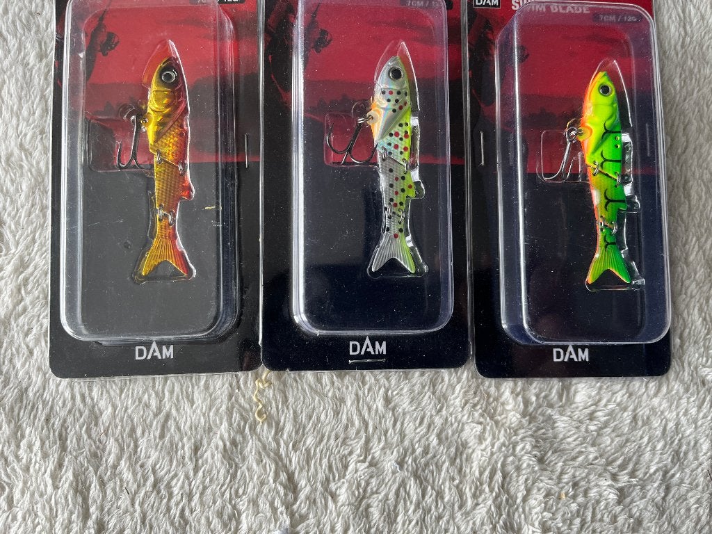adv 346 / NIEUW mixset 3 blisters kunstaas DAM EFFZETT, Ophalen of Verzenden, Nieuw, Overige typen
