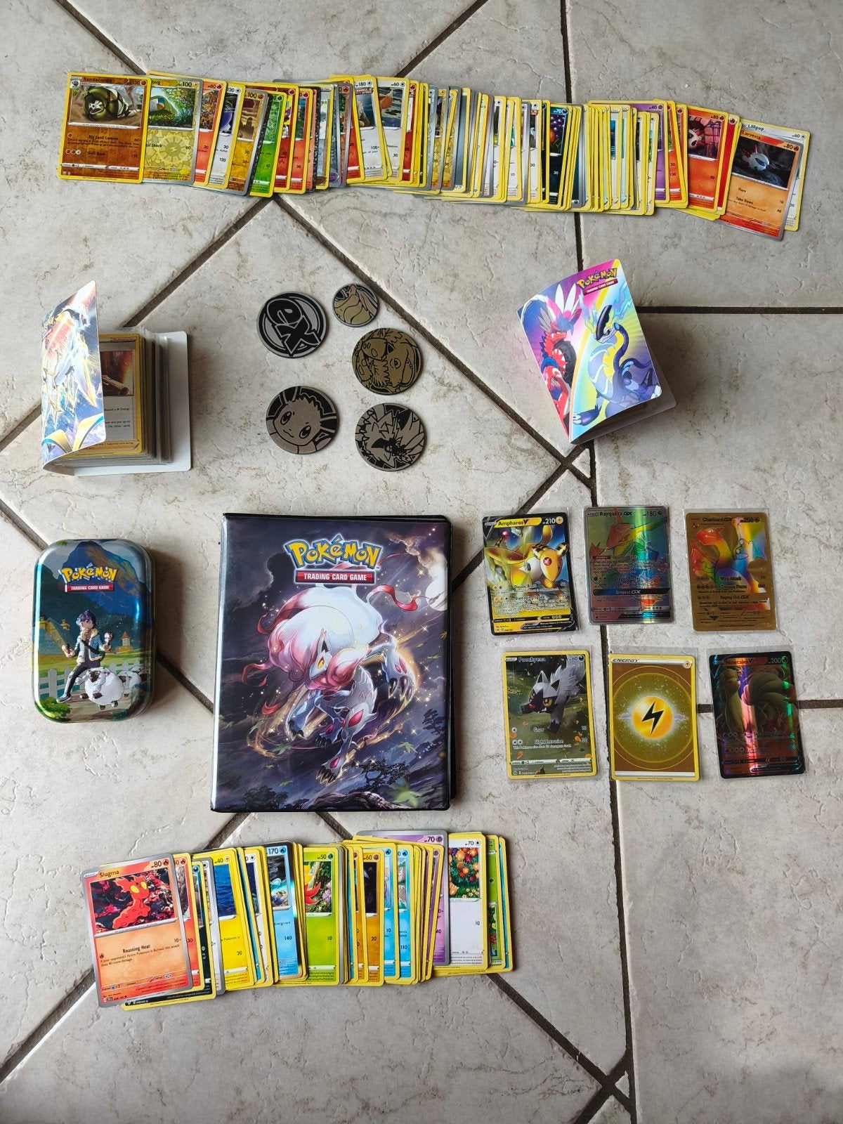 Pokemon kaarten, Ophalen