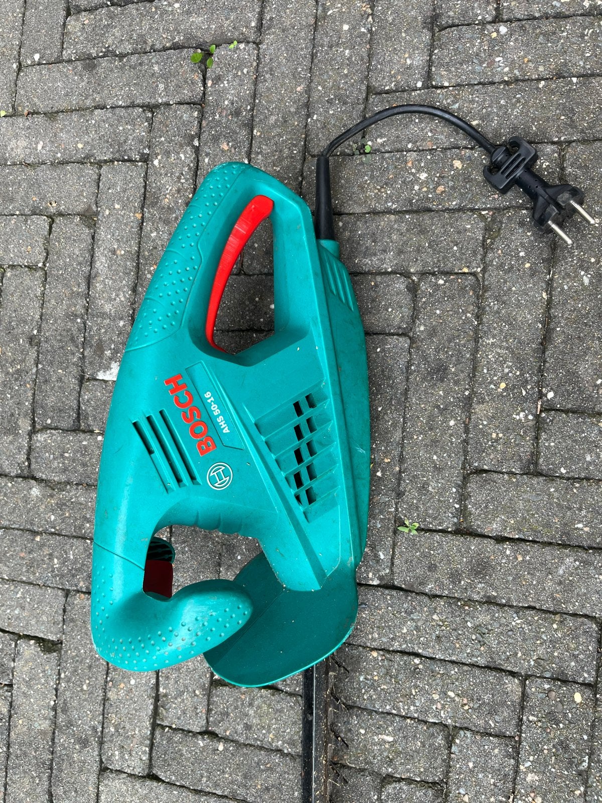 Bosch AHS 50-16 elektrische heggenschaar, Ophalen of Verzenden, Gebruikt, Elektrisch