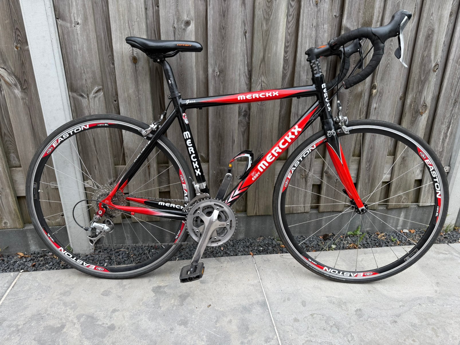 Mooie Eddy Merckx racefiets dames, shimano 105, Fietsen en Brommers, 28 inch, Gebruikt, Velgrem, Aluminium
