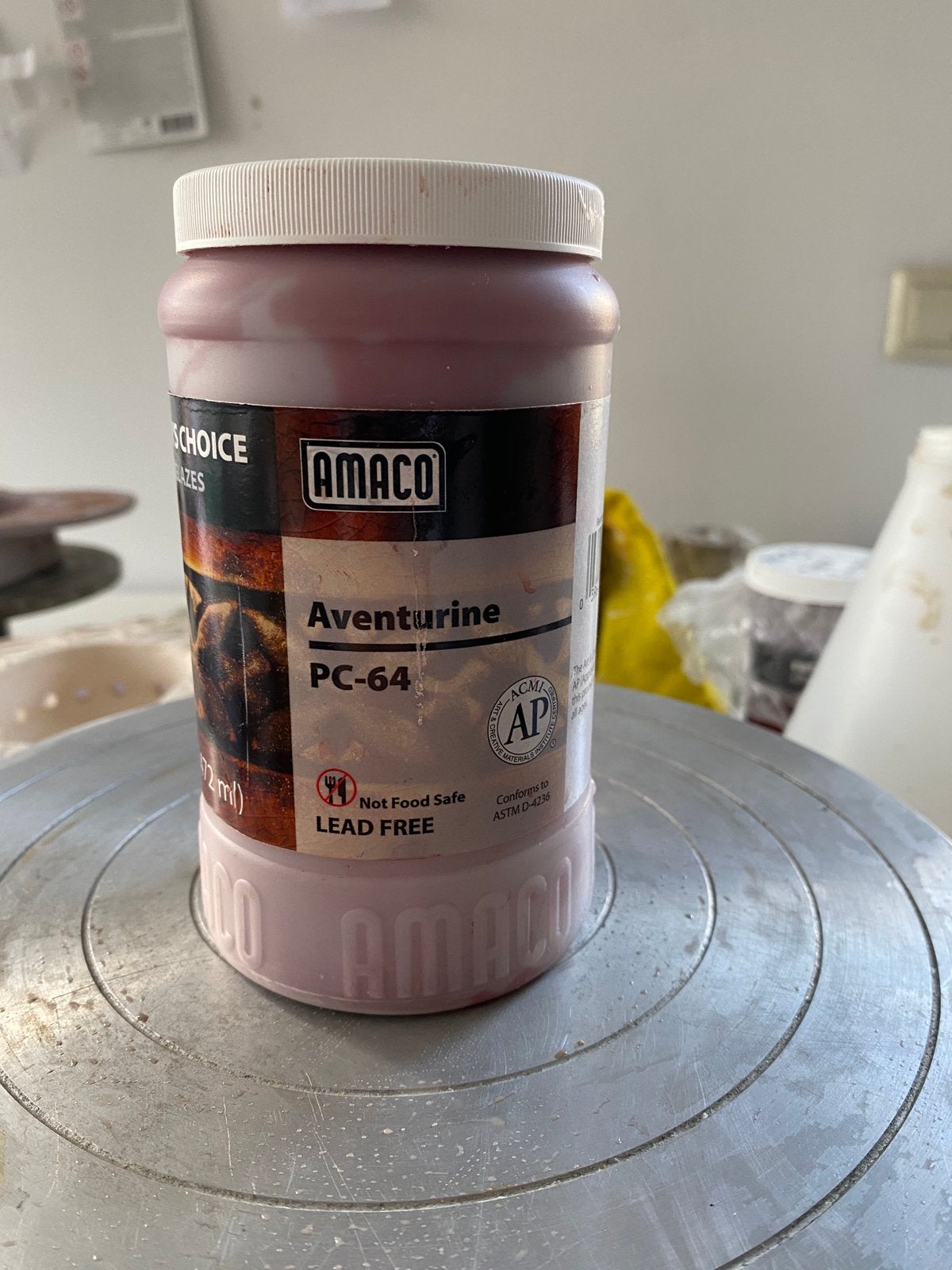Amaco PC-64 Aventurine, Ophalen of Verzenden, Zo goed als nieuw