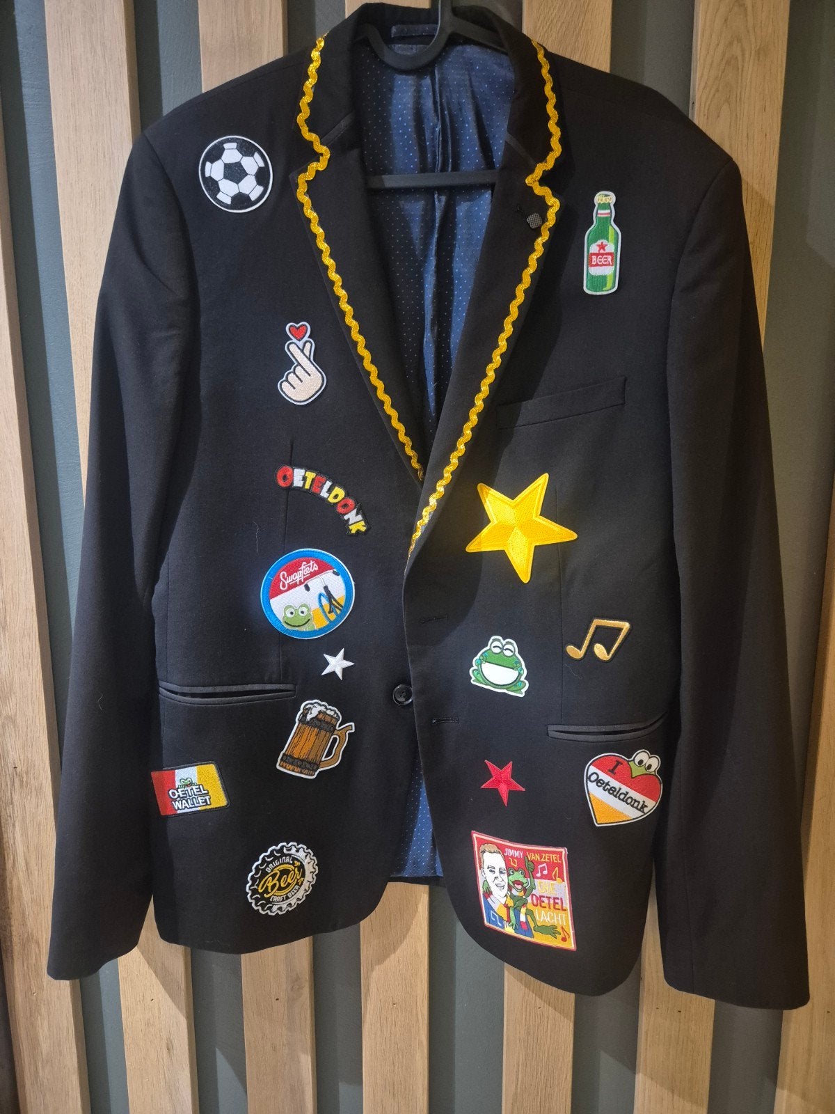 Carnavalsjas Oeteldonk Stijl - Maat 50, Kleding | Heren, Carnaval, Maat 48/50 (M), Ophalen of Verzenden, Kleding