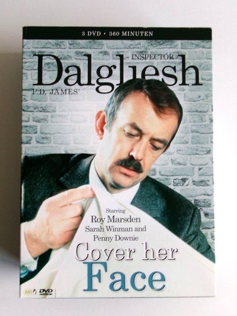 3 DVD Box - Inspector Dalgliesh - Cover Her Face (uit 1985), Engels, Ophalen of Verzenden, Zo goed als nieuw, Vanaf 6 jaar