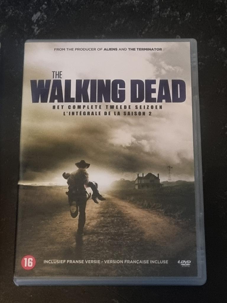 The Walking Dead - Seizoen 2 DVD Boxset, Cd's en Dvd's, Dvd's | Horror, Zo goed als nieuw, Vampiers of Zombies, Boxset, Vanaf 16 jaar