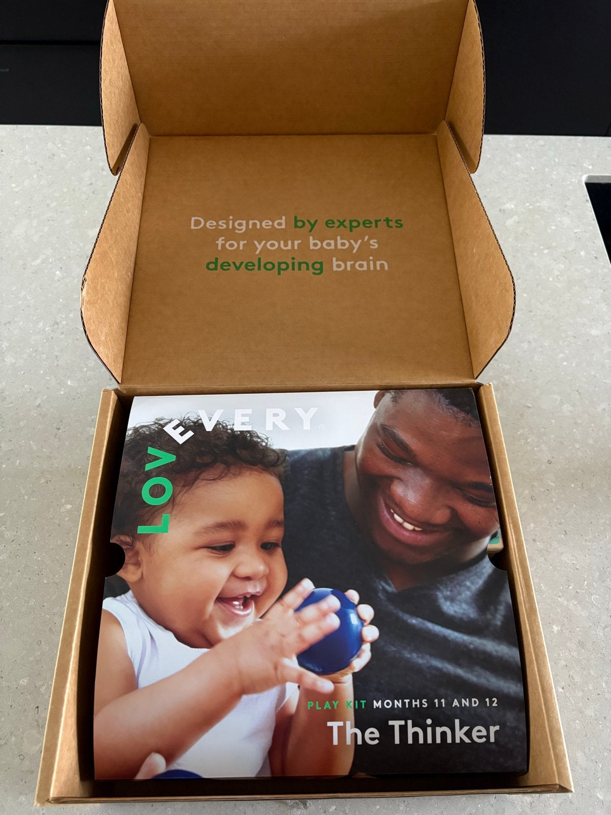 Lovevery Playkit The Thinker (11-12 maanden), Ophalen of Verzenden, Zo goed als nieuw, Overige typen