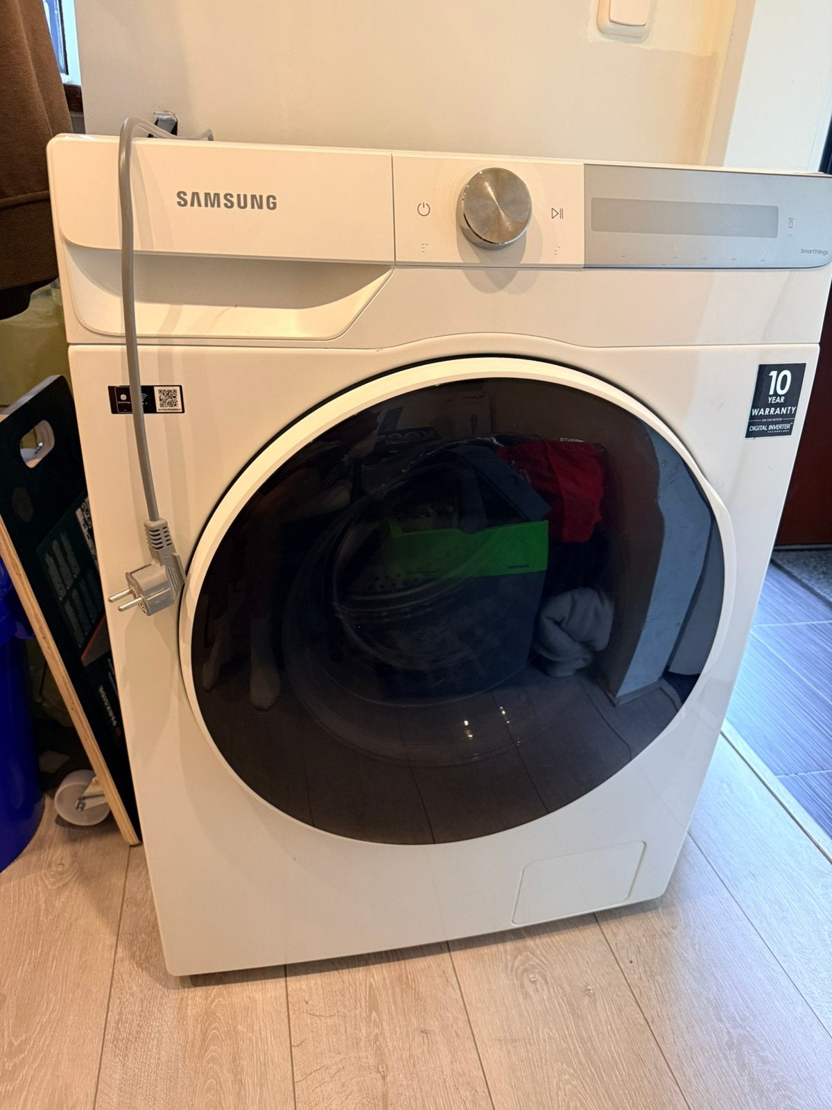 Samsung wasmachine – defect, voor onderdelen of reparatie, Ophalen, Minder dan 1200 toeren, 8 tot 10 kg, Energieklasse A of zuiniger