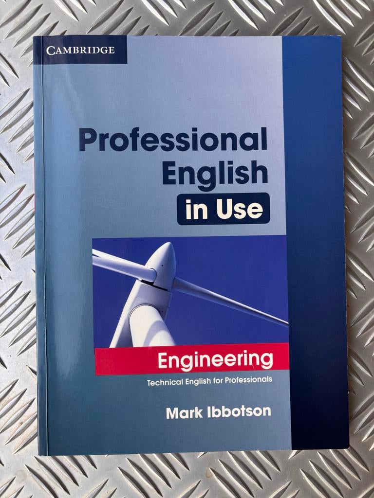 Professional English in Use Engineering - Cambridge, Ophalen of Verzenden, Beta, Zo goed als nieuw, HBO