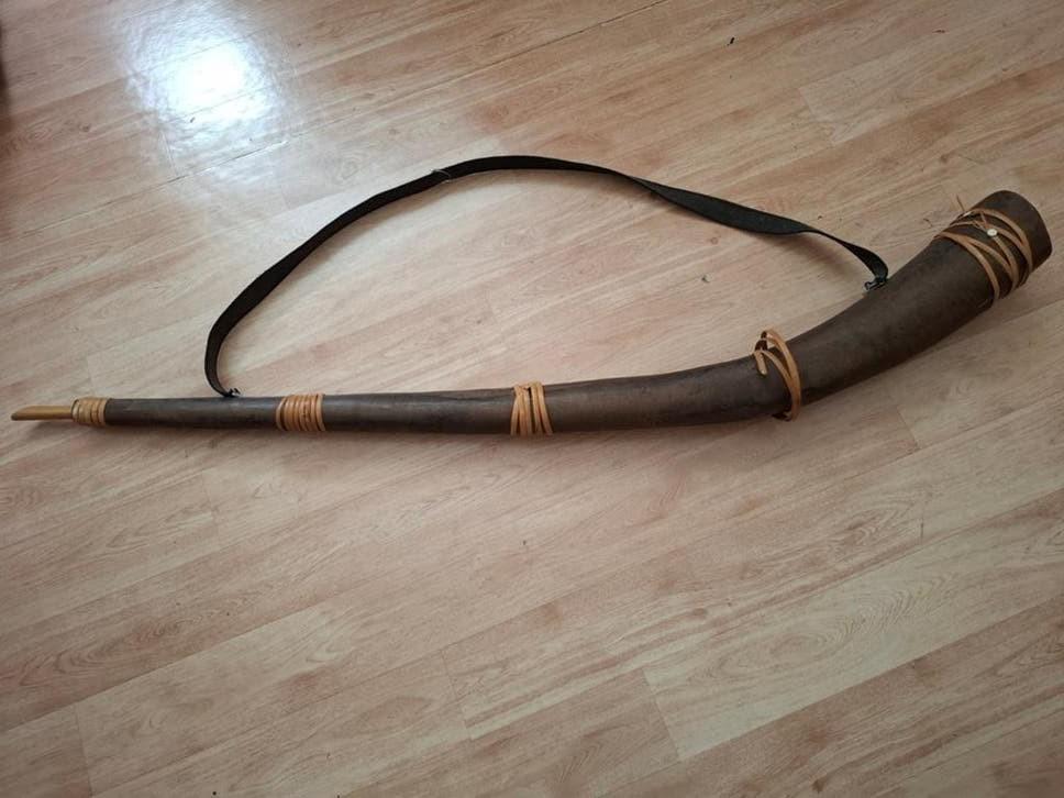 Midwinterhoorn, 124 cm., Ophalen