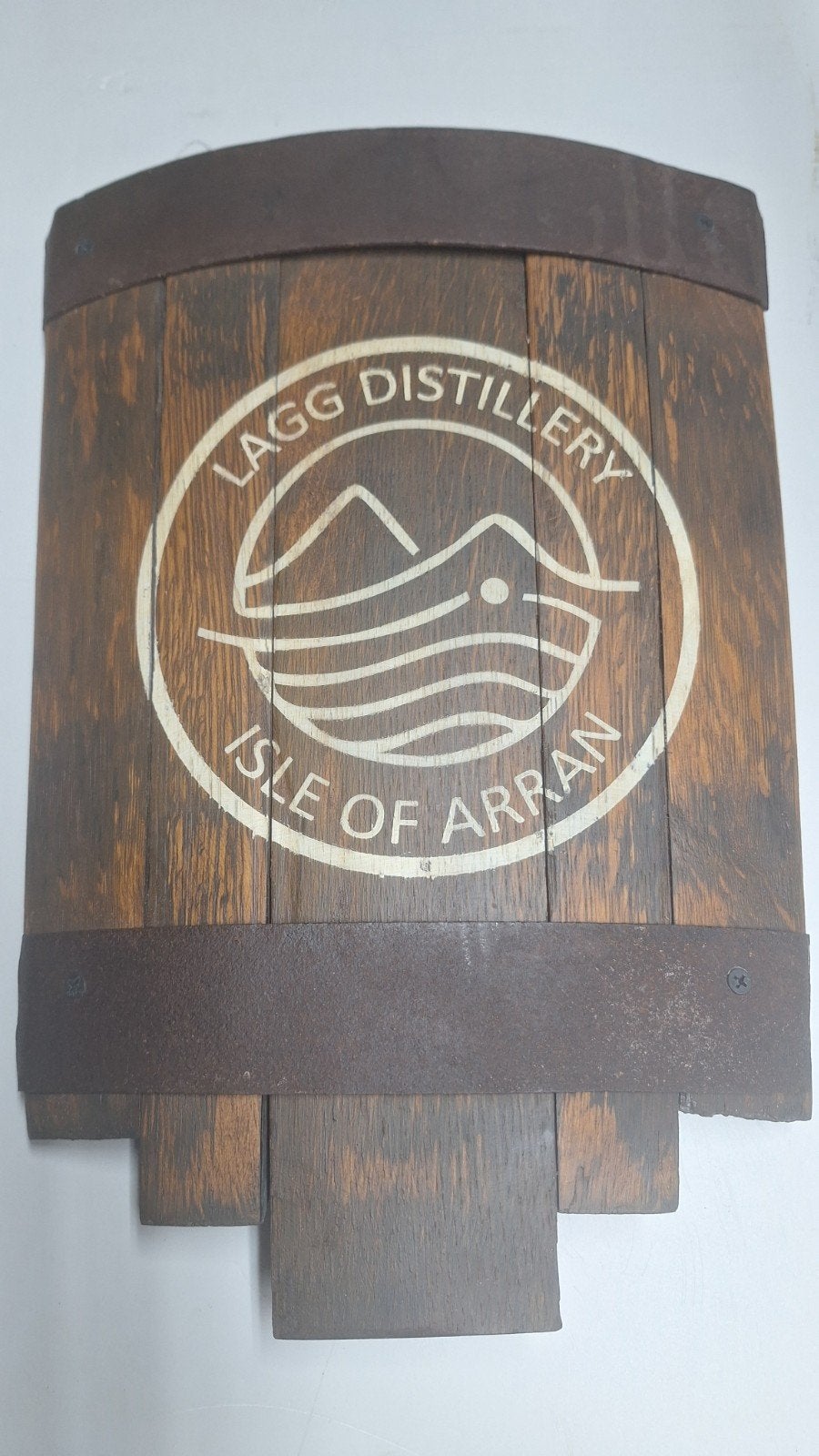 Uniek whiskyvat hout Lagg Distillery Isle of Arran, Ophalen of Verzenden