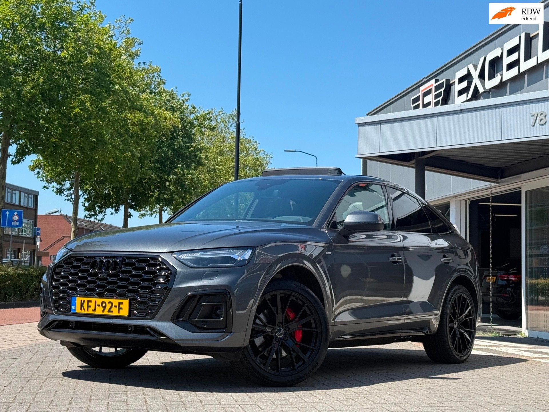 Audi Q5 Sportback 50 TFSI e quattro S tronic Black edition |, Auto's, Audi, Automaat, Gebruikt, Zwart, 4 cilinders