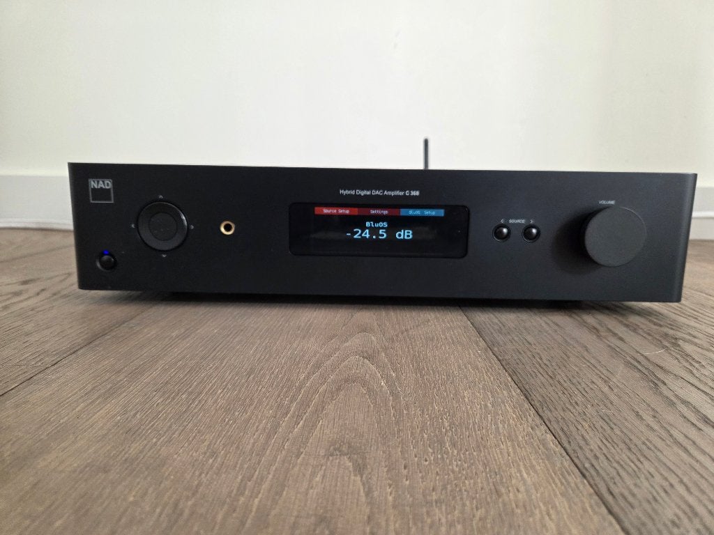 NAD C368 + BluOS streamingmodule – 1e eigenaar, Overige merken, Ophalen of Verzenden, Zo goed als nieuw, 60 tot 120 watt