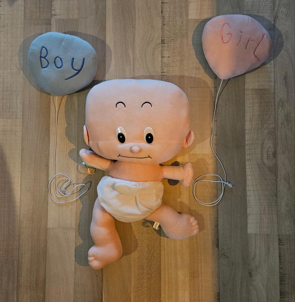Baby Pop met Ballonnen voor op het raam, Ophalen, Zo goed als nieuw, Overige typen