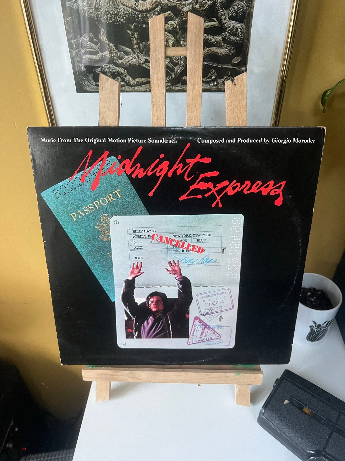 Midnight Express Soundtrack LP - Giorgio Moroder, LP, Gebruikt, Soundtrack, Ophalen of Verzenden
