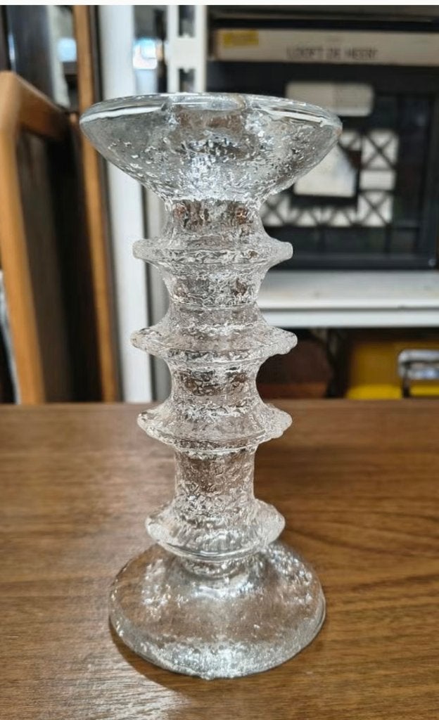 Vintage iittala Festivo kandelaar Niva kan en Fesstivo asbak, Ophalen