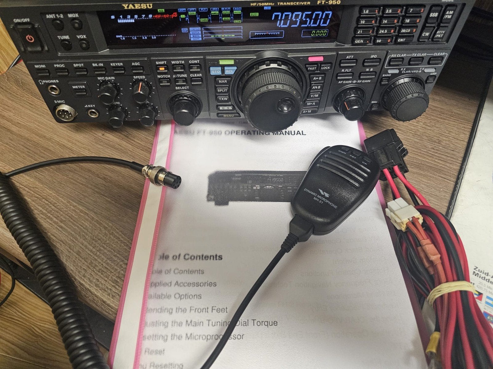 Yaesu FT 950, Telecommunicatie, Ophalen of Verzenden, Gebruikt, Zender en Ontvanger