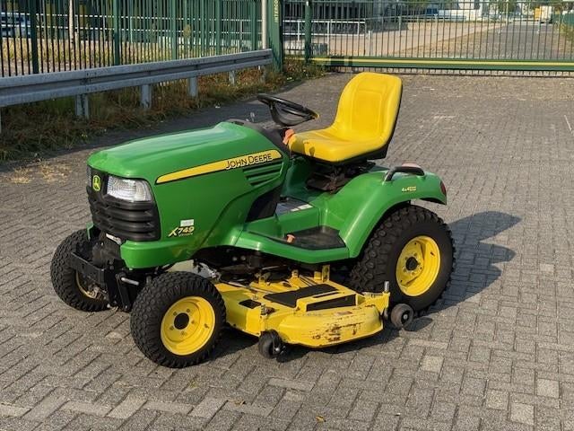 John Deere X749 4x4 zitmaaier, Tuin en Terras, Zitmaaiers, Ophalen, Gebruikt, John Deere