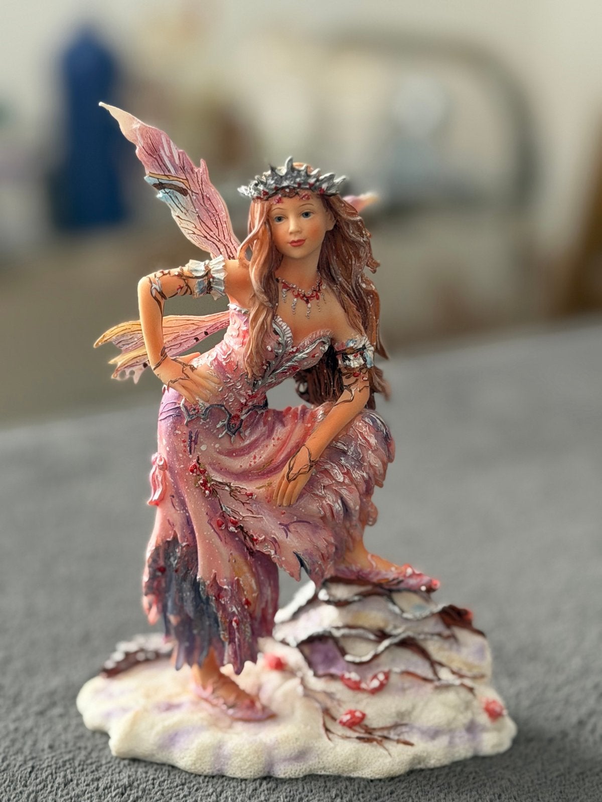 Cristine Haworth - The Rime Berry Princess Beeldje, Ophalen, Zo goed als nieuw, Fantasy