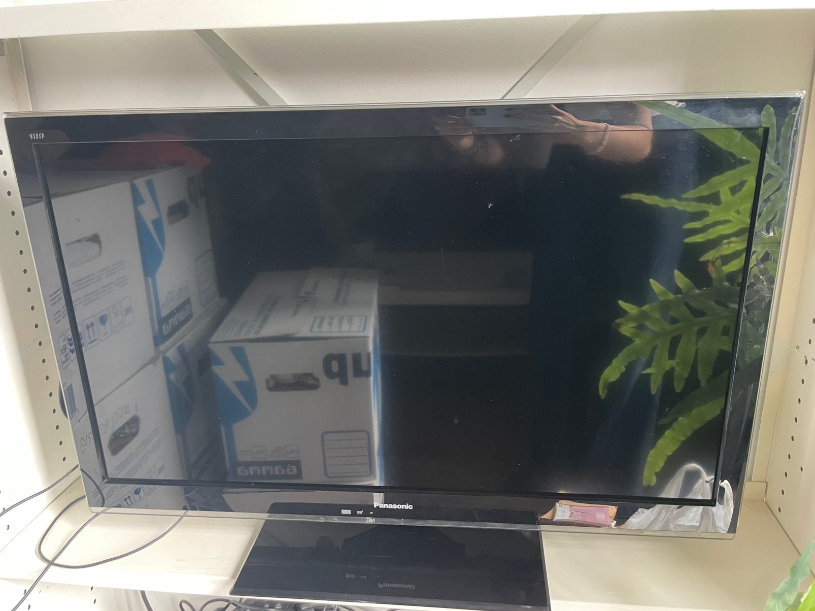 Panasonic TV zwart, diagonaal 80cm, Ophalen, Gebruikt, Panasonic, 50 Hz