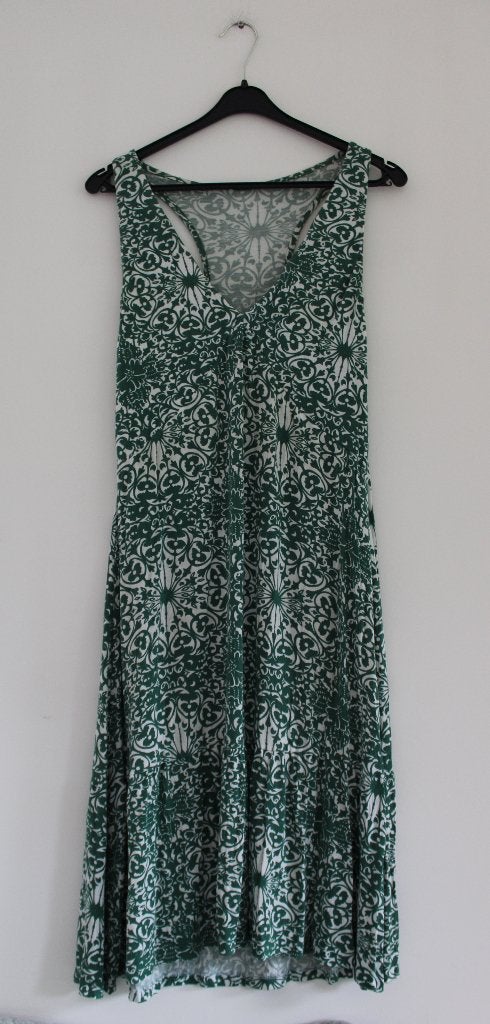 Jersey jurk van Benetton maat M, Maat 38/40 (M), Benetton, Ophalen of Verzenden, Knielengte