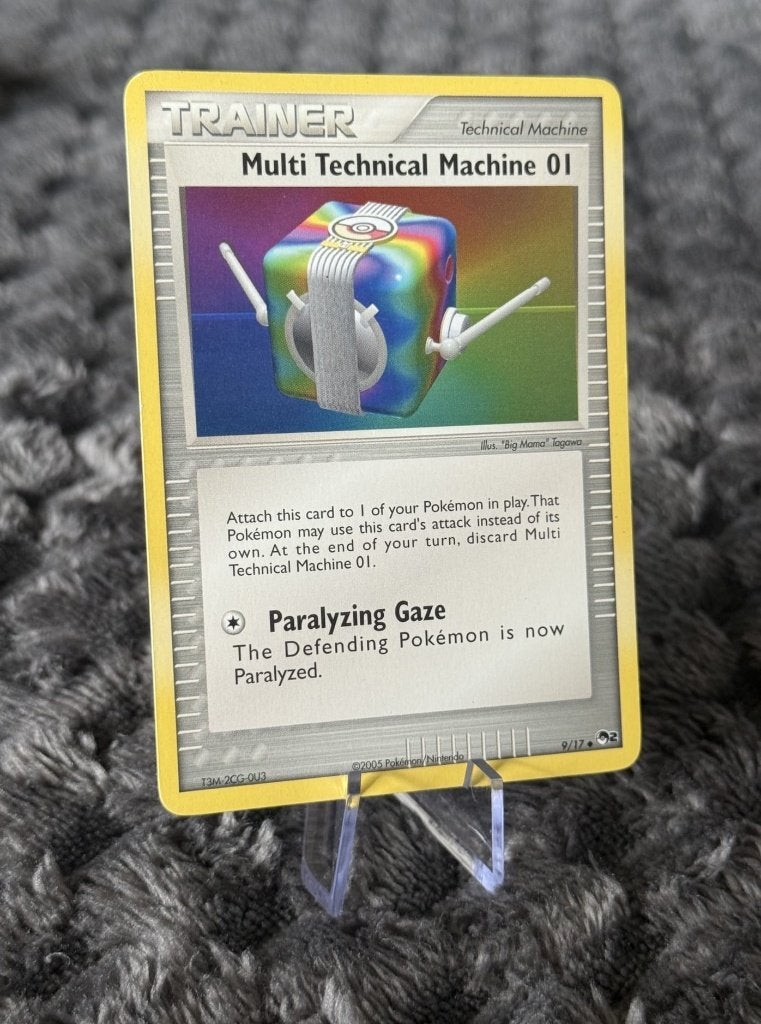 Multi Technical Machine 01 9/17 POP Series 2, Ophalen of Verzenden, Gebruikt, Losse kaart