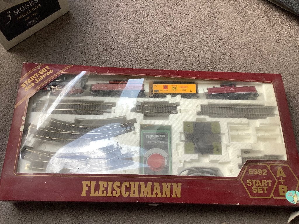 Fleischmann startset 6391 A+B, Treinset, Gelijkstroom, Ophalen of Verzenden, Zo goed als nieuw