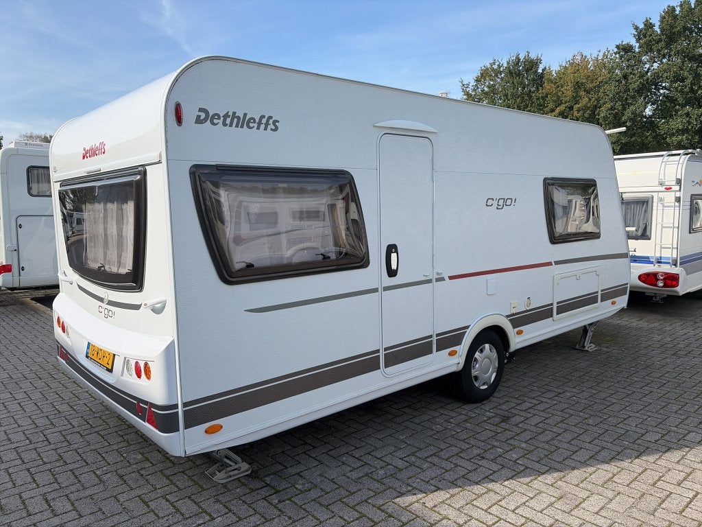 Dethleffs C'Go 495 FR, Fietsenrek, Rondzit, Bedrijf, Overige typen