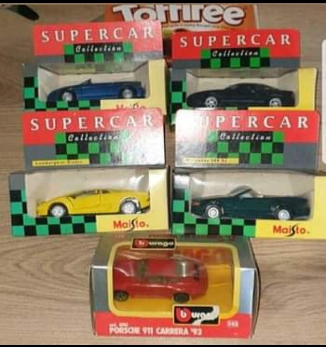 Maisto Supercar Collectie & Bburago Porsche 911 Carrera, Ophalen of Verzenden, Nieuw