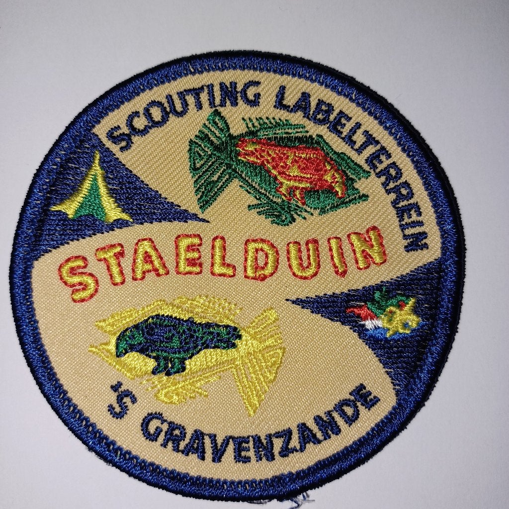 Scouting Labelterrein Staelduin ’s Gravenzande, Verzenden, Nieuw, Embleem, Speld of Insigne