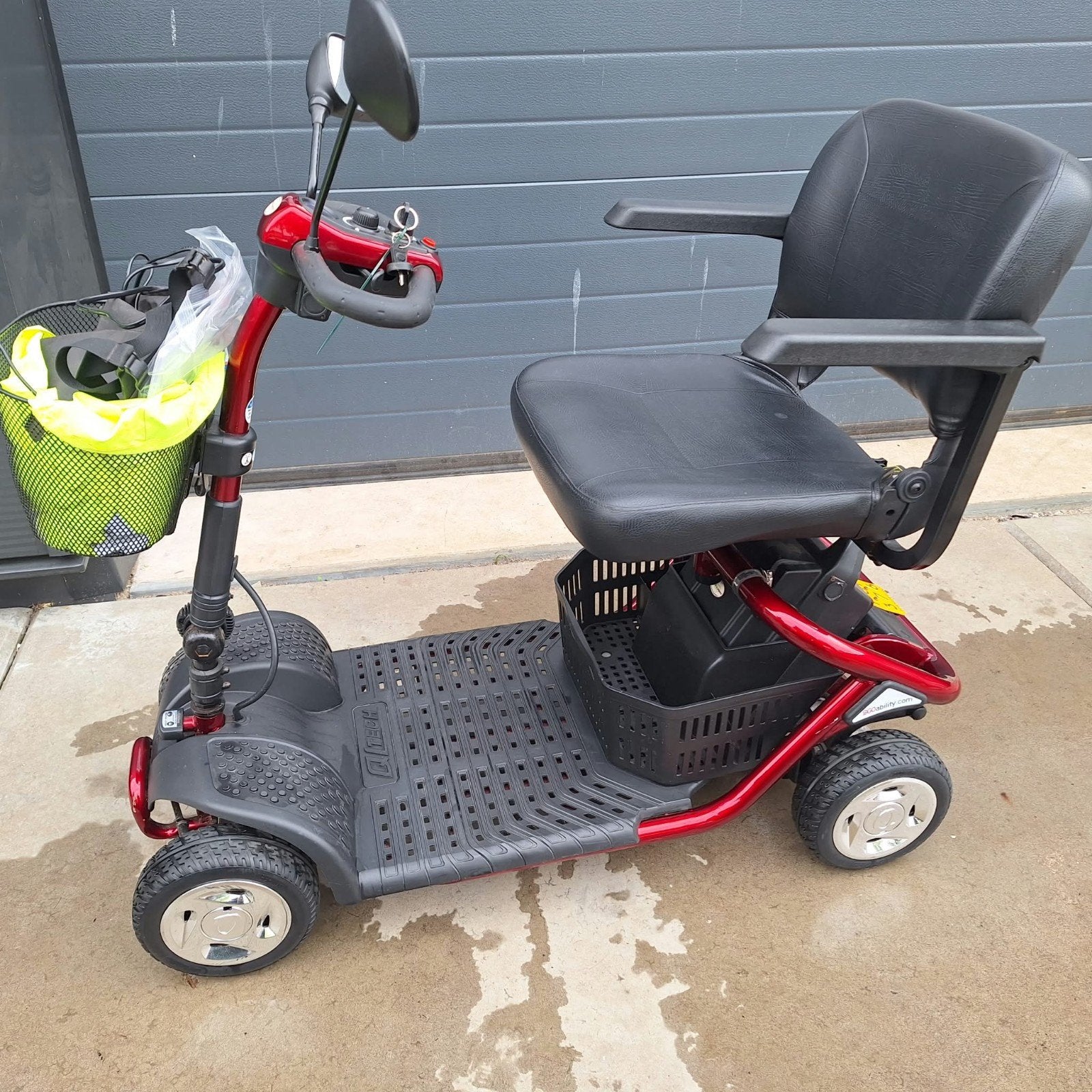 Opvouwbaar Zoom 4 scootmobiel / gereviseerde accu / booster, Fietsen en Brommers, Fietsen | Dames | Damesfietsen, Ophalen, Excel Zoom 4