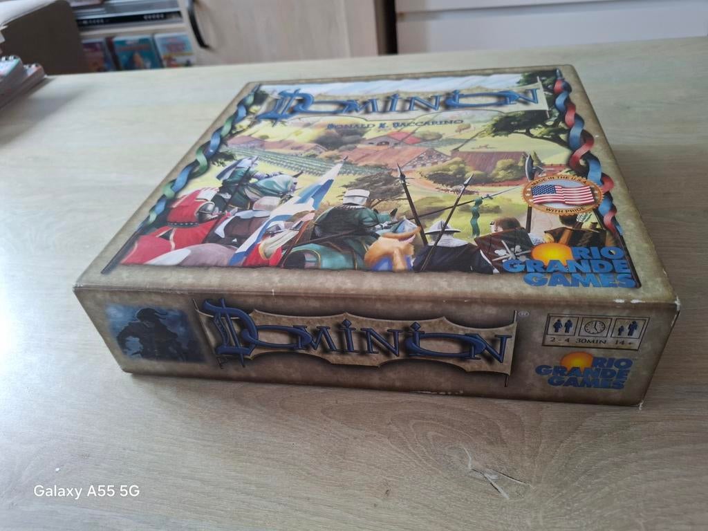 Dominion Bordspel - Strategisch Kaartspel, Rio Grande Games, Ophalen of Verzenden, Rio Grande Games, Rio Grande Games, P.O. Box 1033, Placitas, NM 87043, USA