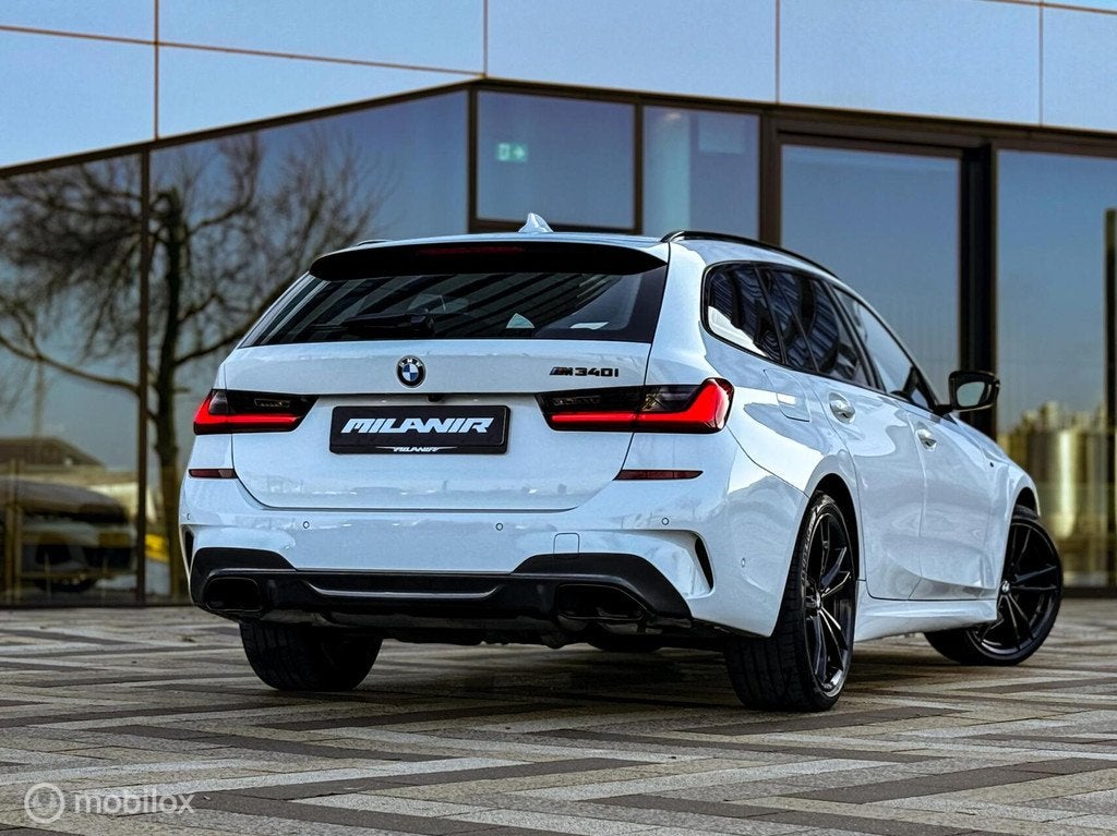 BMW 3-serie Touring M340i xDrive M Sport |Pano |ACC |Leder, Auto's, BMW, Automaat, Wit, Adaptive Cruise Control, Vierwielaandrijving