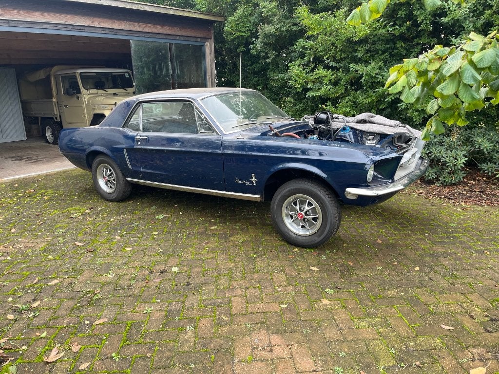 Ford mustang  Gestrand project, Auto's, Automaat, Achterwielaandrijving, 5000 cc, Zwart