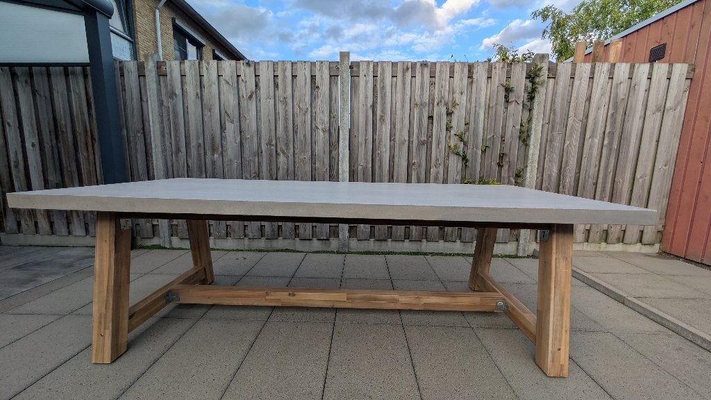 Tuintafel 6 personen, Tuin en Terras, Tuintafels, Ophalen of Verzenden, Nieuw, Rechthoekig, Overige materialen