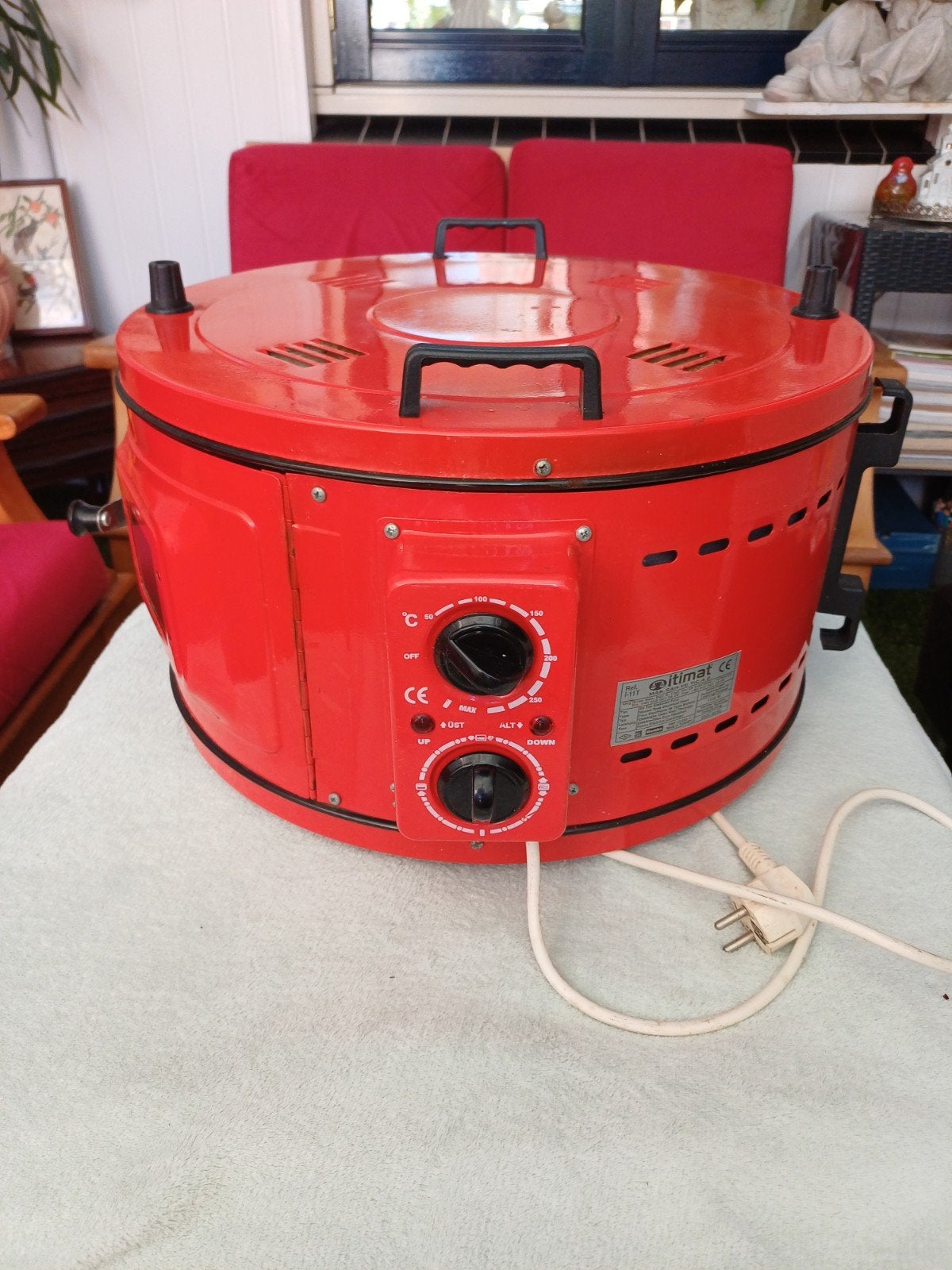 Itimat elektrische oven - Overbodig geworden, Ophalen, Minder dan 45 cm, Oven, Gebruikt