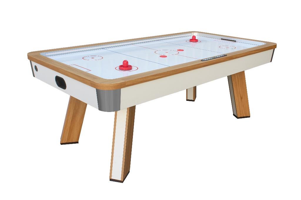 Air Hockey Tafel met LED Verlichting – Professioneel formaat, Sport en Fitness, Biljarten en Poolen, Ophalen of Verzenden, Nieuw